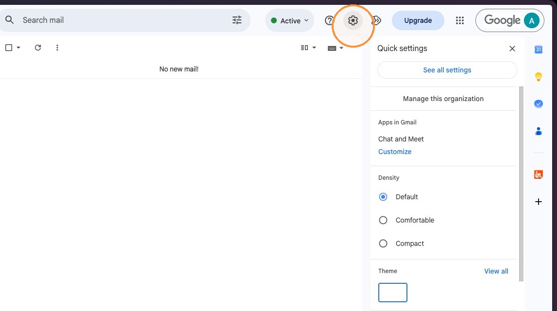 Click Settings