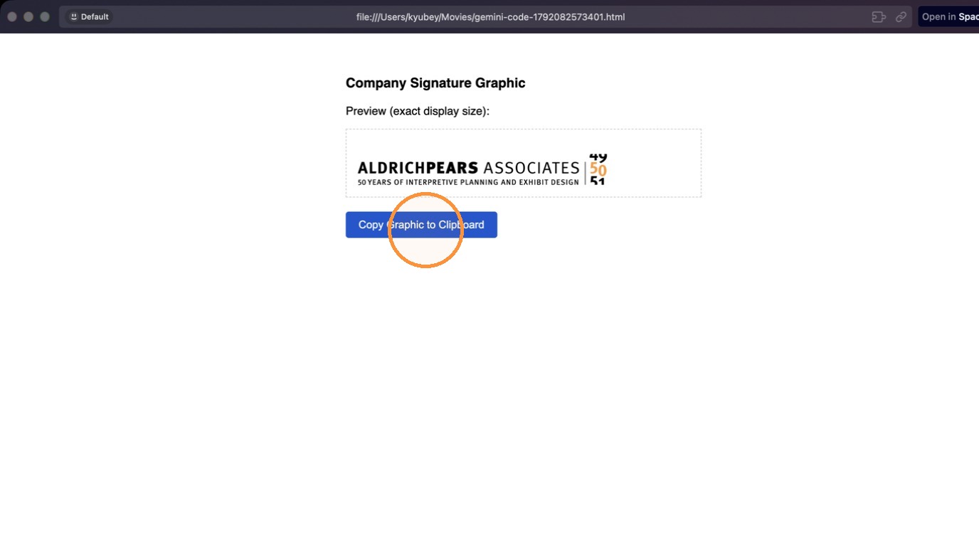 Click Copy Graphic to Clipboard